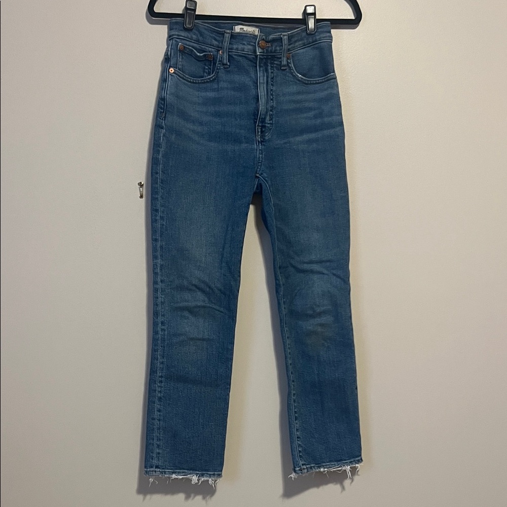 Madewell Slim Demi Boot Jeans sz 26